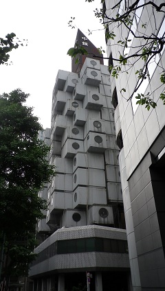 가까운 장래에 사라질지도 모르는 「중은 캡슐 타워 빌딩」 사라진 것