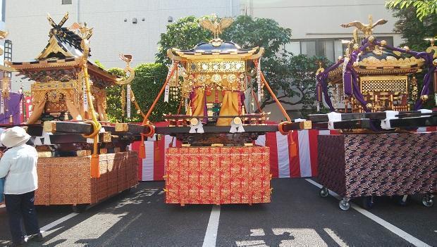  간다 축제 야쿠켄보리 후도인 오코쿠