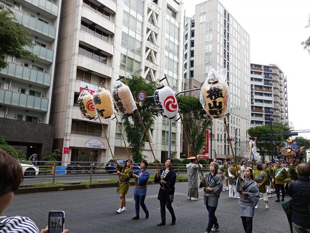  간다 축제 야쿠켄보리 후도인 오코쿠