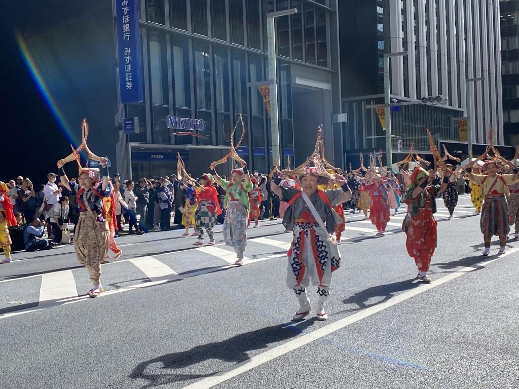  제50회 니혼바시·쿄바시 축제 오에도 활짝 퍼레이드 