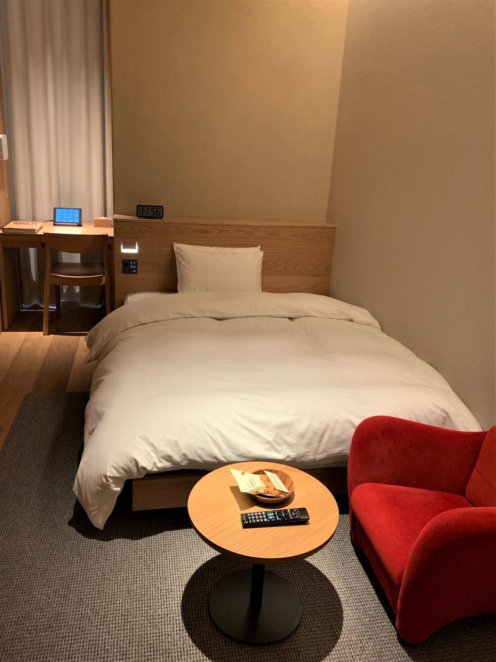 자신에 대한 보상, 긴자에 묵는 MUJI HOTEL GINZA～무인양품의 대접 